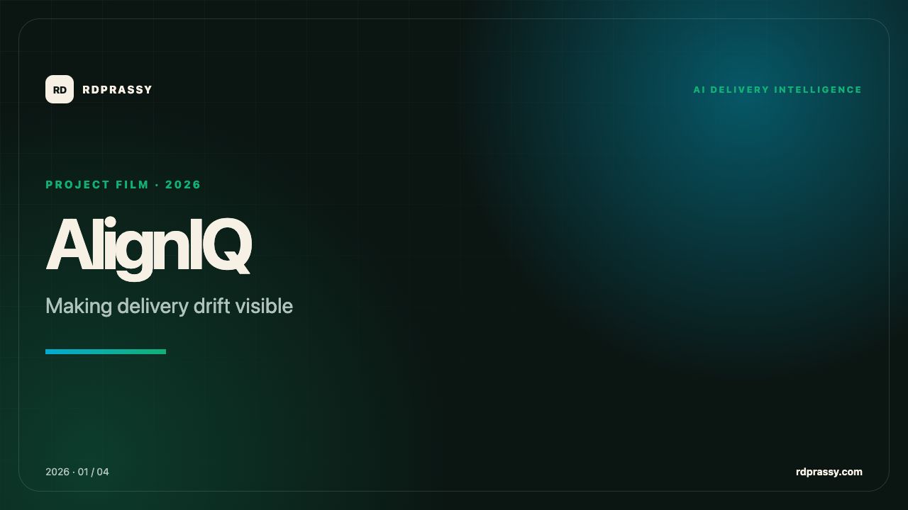 AlignIQ project film